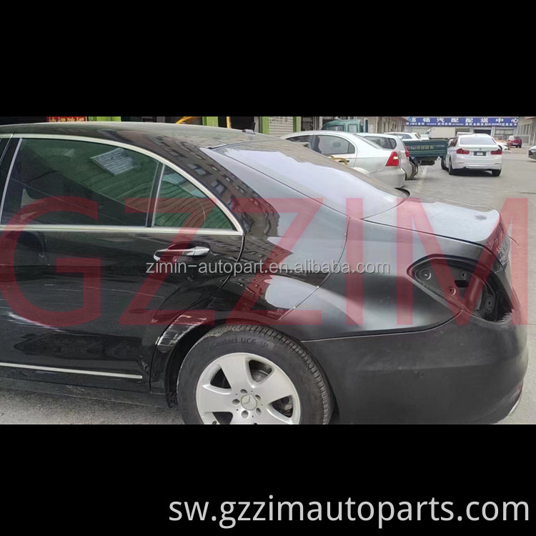 Mbele na nyuma bumper grille hood vifaa vya kuboresha sehemu w221 kuboresha hadi w222 vifaa maalum